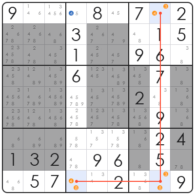 sudoku hidden pair